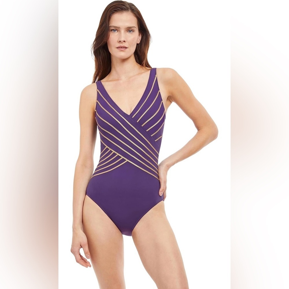 Gottex Embrace V-Neck One-Piece Tank